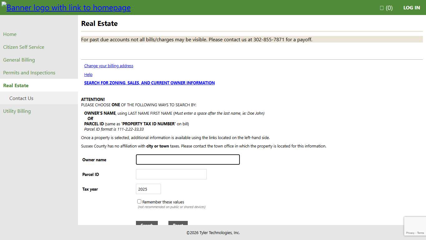 Real Estate Property Taxes